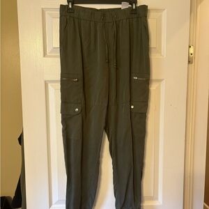 Banana Republic Olive Cargo Pants